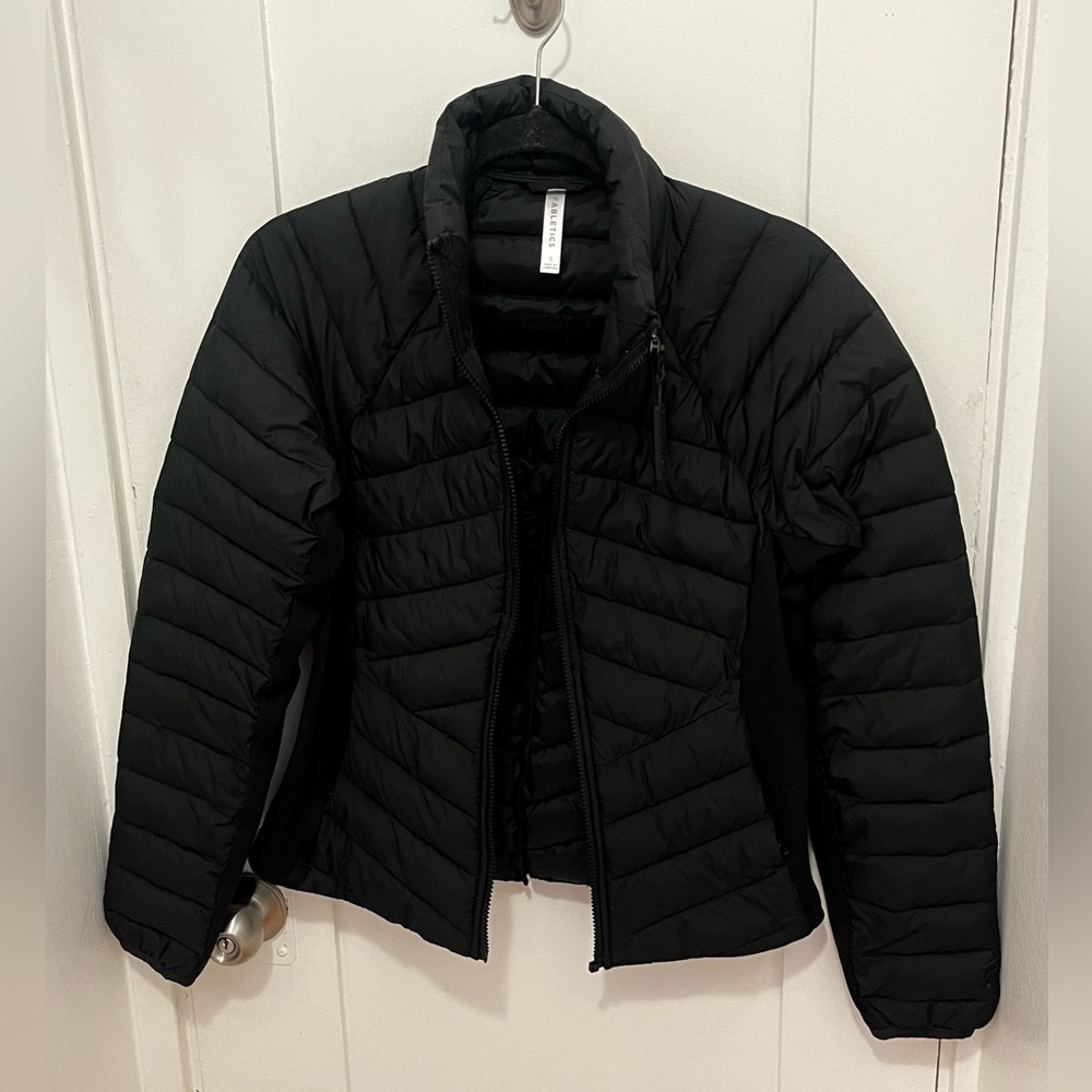 Fabletics Black Insulated Puffer Jacket size Small